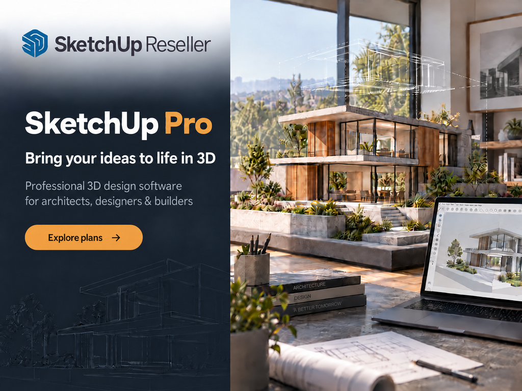SketchUp 3D modeling